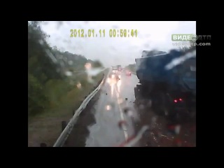 666 km of the m4 highway. (rostov-don - moscow) | car accident