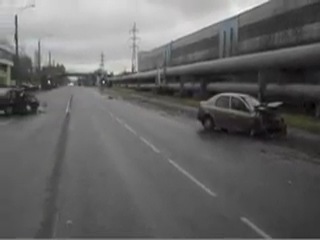head-on collision arkhangelsk highway. severodvinsk