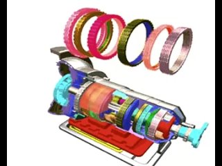the principle of operation of the gearbox